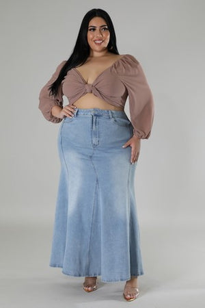 Delightful Denim Skirt