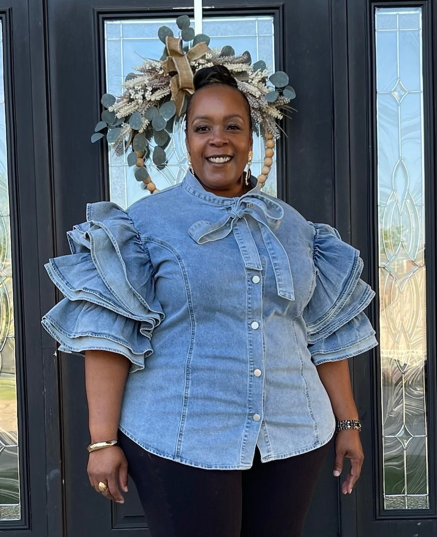 The Real Denim Top