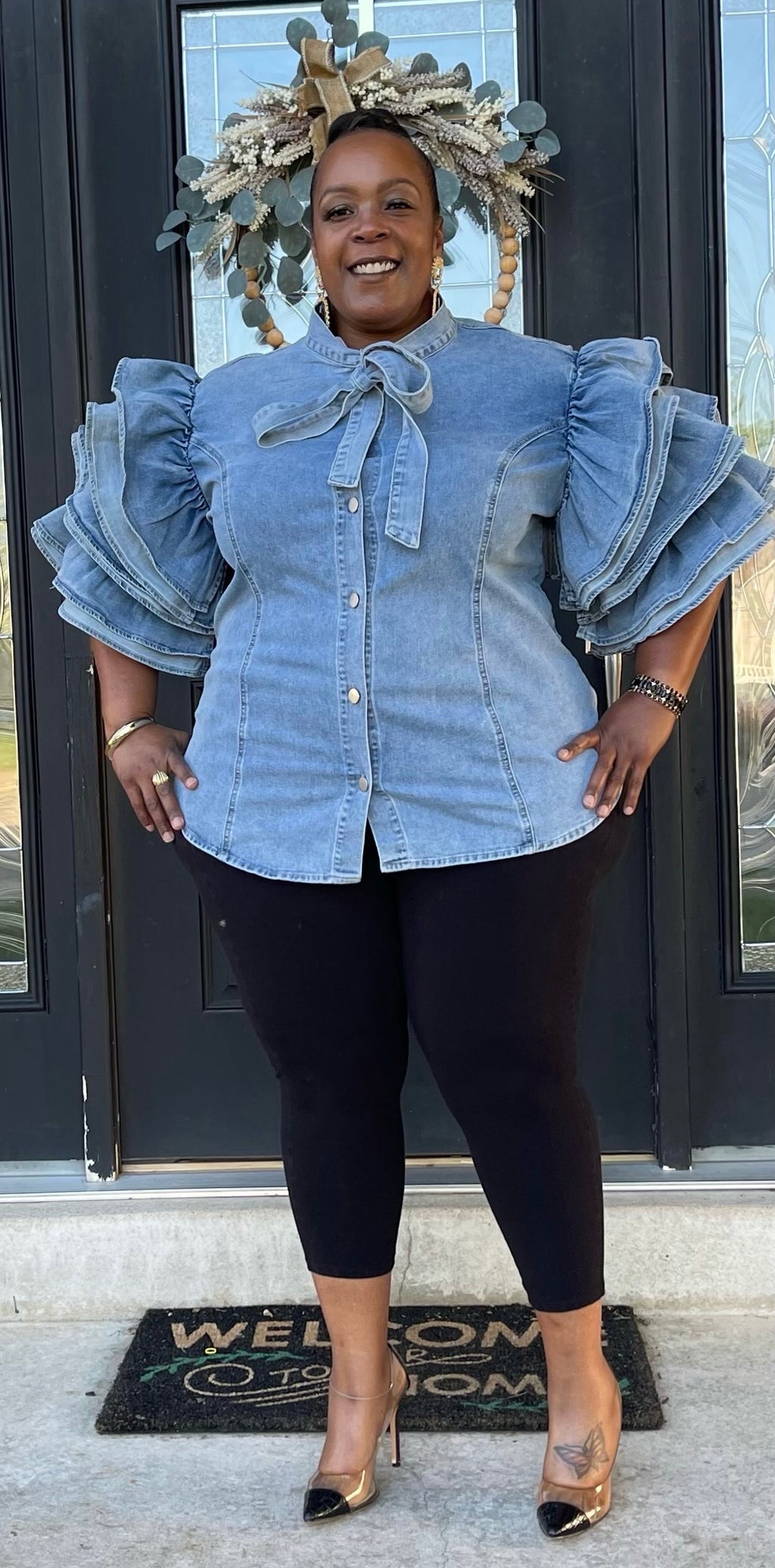 The Real Denim Top
