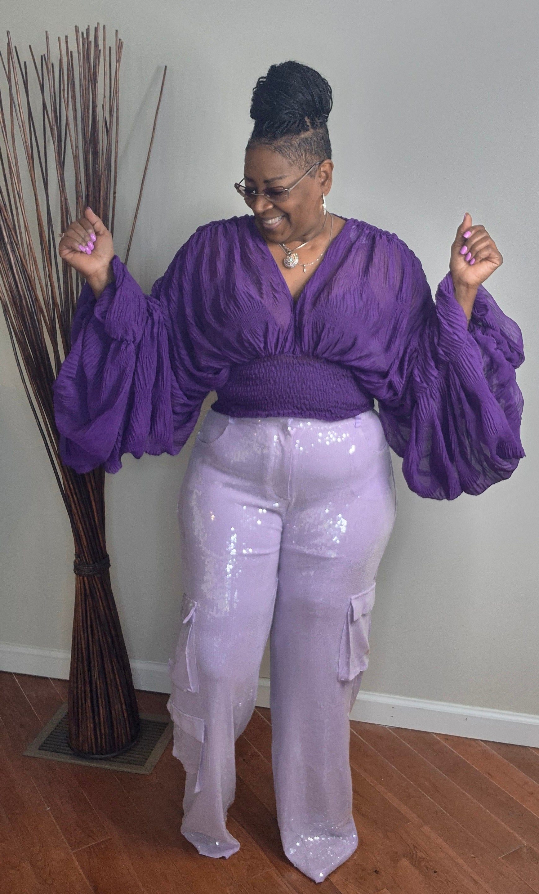 Amazed In Sequin Pants – She's kouture