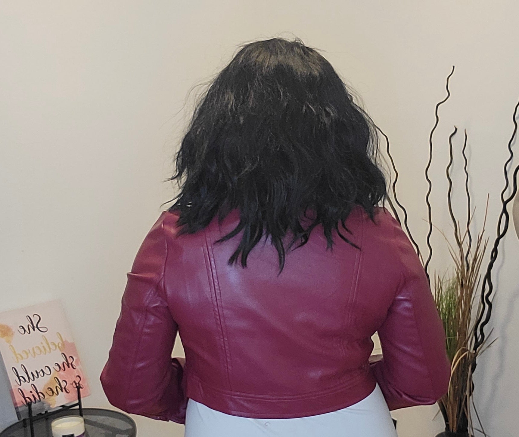 Berry Babe Crop Jacket